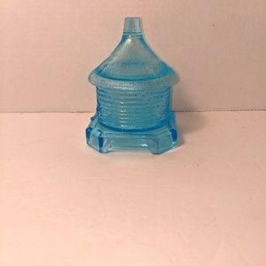 Vintage Imperial Glass Bee Hive Honey